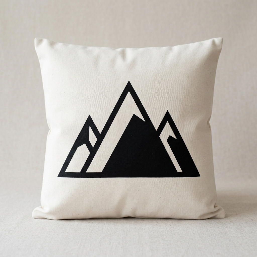 Screen Printed Cushion Cover (45x45cm)